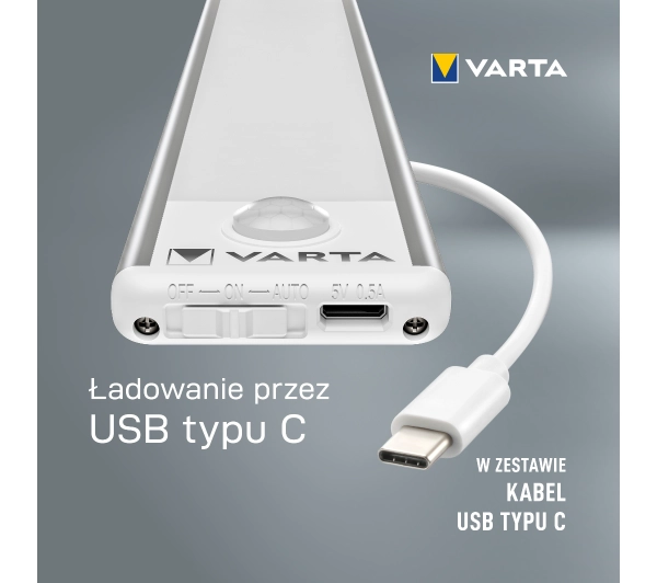 VARTA Motion Sensor Slim Light 80lm