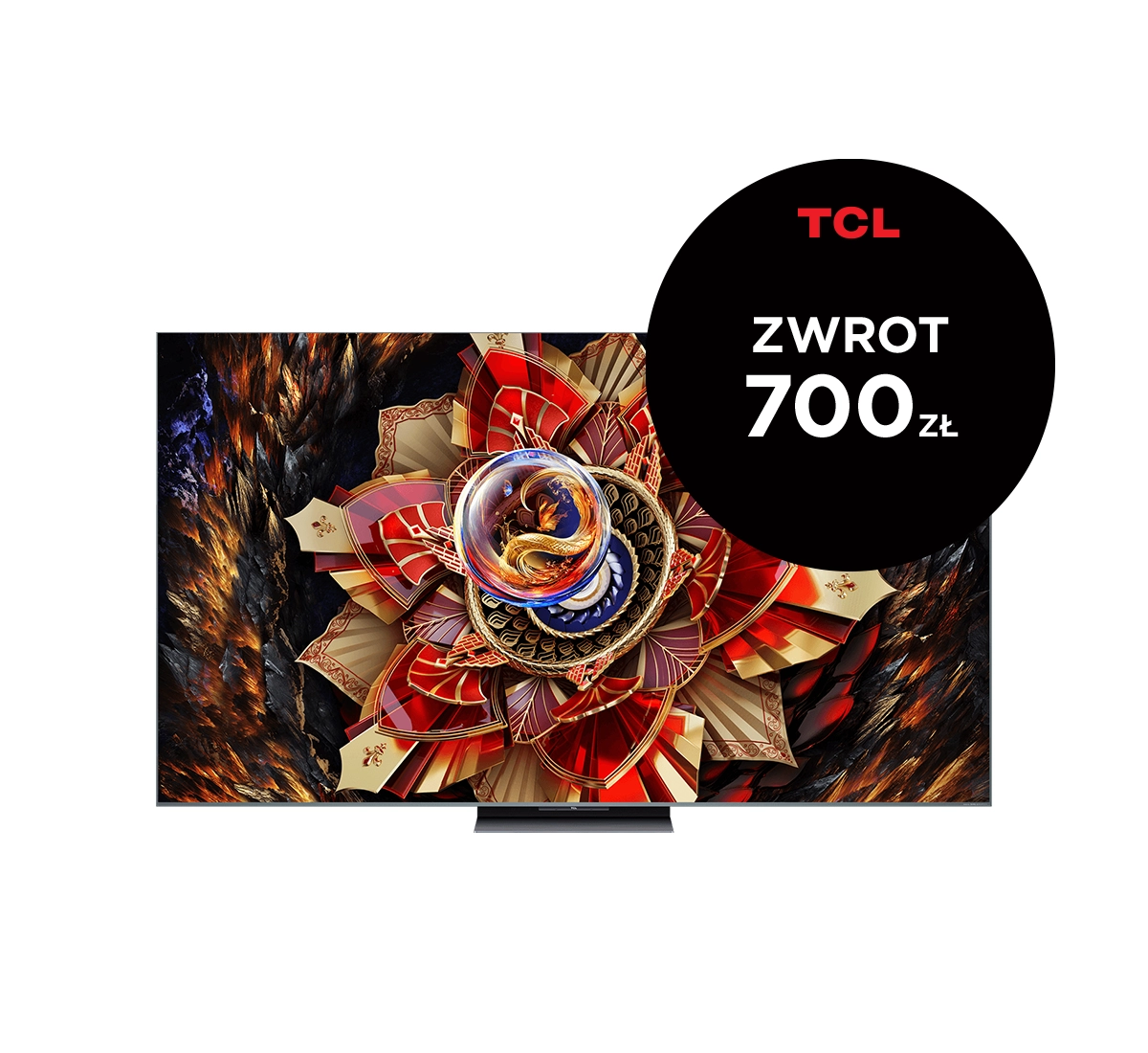 Telewizor TCL 75C9K 75" QD-Mini LED 4K 144Hz Google TV Dolby Vision IQ Dolby Atmos HDMI 2.1 DVB-T2