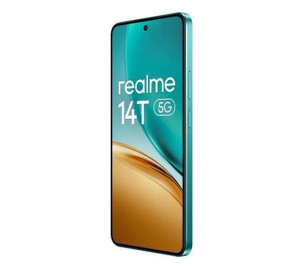 realme 14T 5G 8/256GB Funkcje AI 6,67" 120Hz 50Mpix Zielony - ⚡ EURO HIT CENOWY! ⚡ - Kup na Raty - RRSO 0%