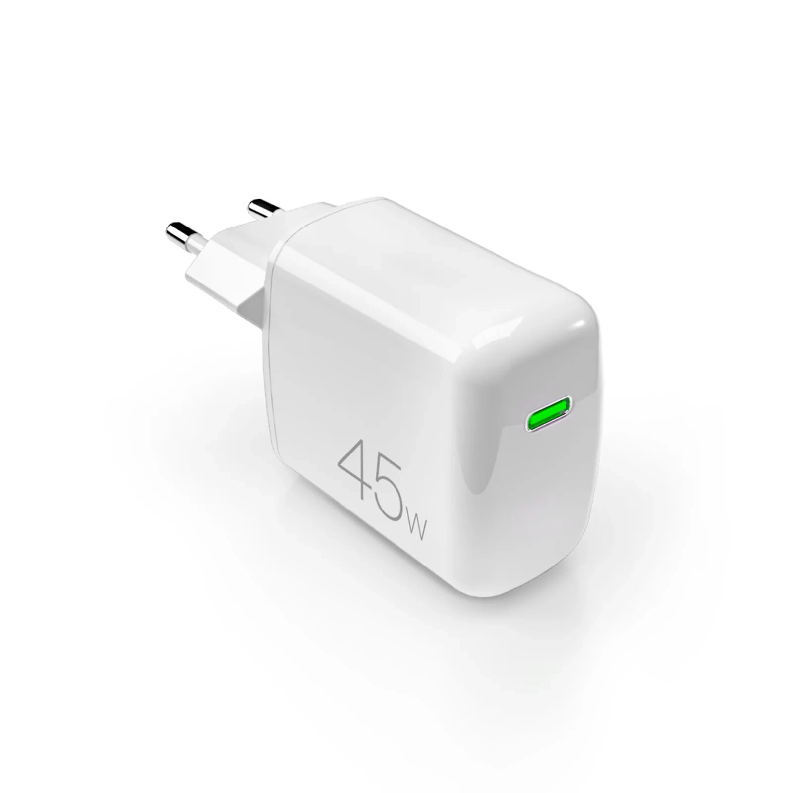 Ładowarka sieciowa Puro Super Mini 45W PD GaN USB-C Biały