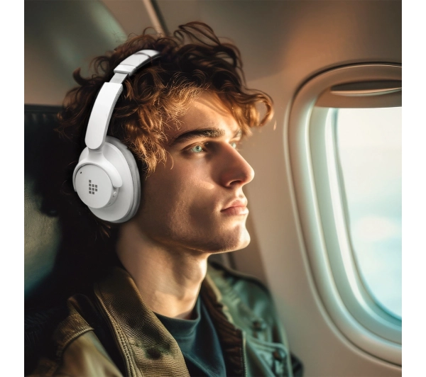 Tronsmart Sounfii Q20 ANC Nauszne Bluetooth 5.3 Biały
