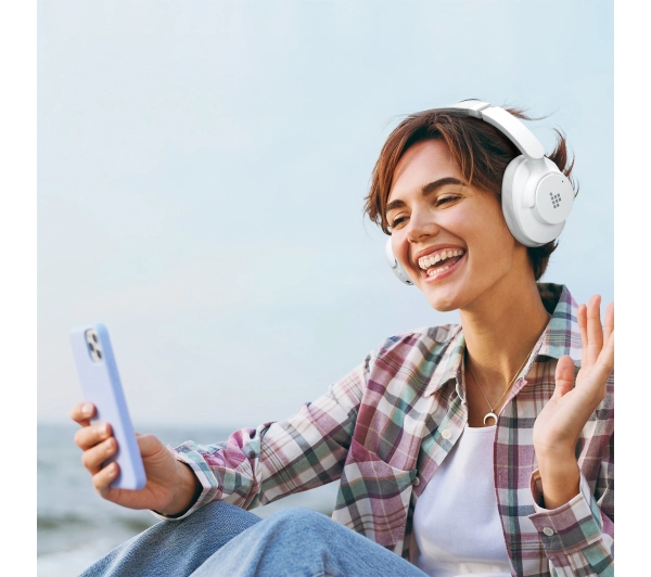 Tronsmart Sounfii Q20 ANC Nauszne Bluetooth 5.3 Biały