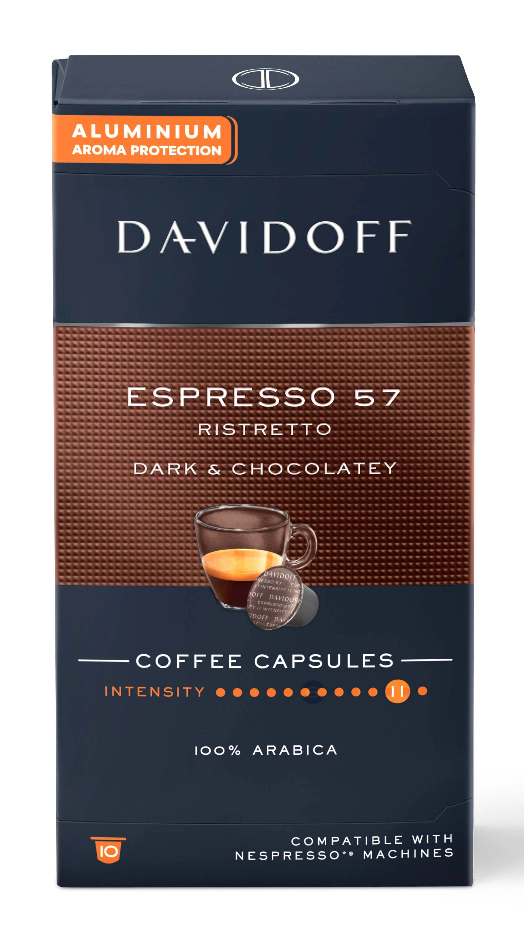 Kapsułki Davidoff Nespresso Espresso 57 Ristretto 10szt.