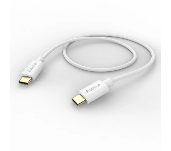 Hama USB-C 1m Biały