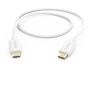 Kabel Hama USB-C 1m Biały
