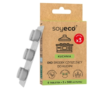 Tabletki Soyeco do czyszczenia kuchni 6szt.