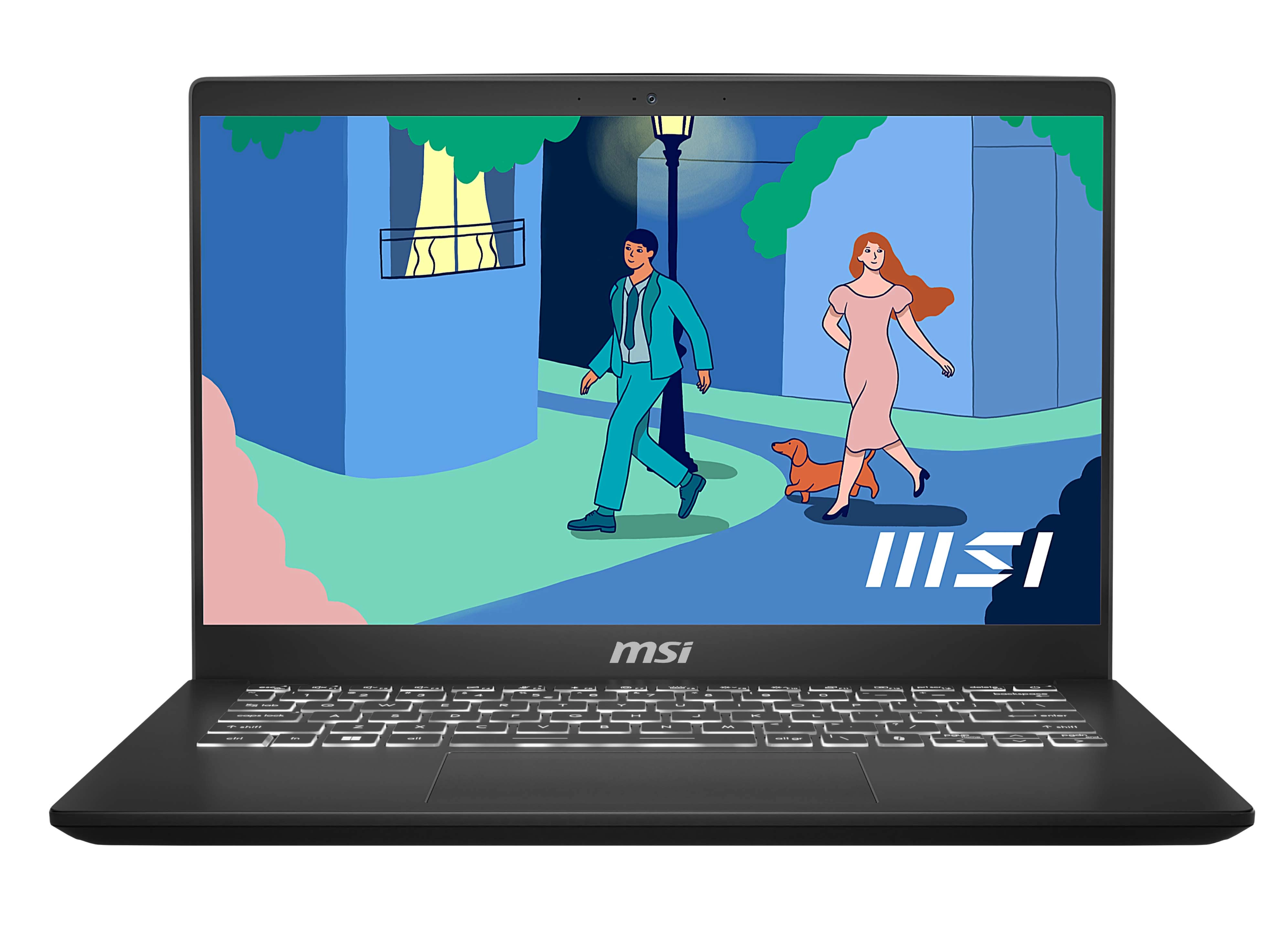 Laptop MSI Modern 14 C7M-294PL 14" R5 7430U 16GB RAM 512GB Dysk Win11 Czarny