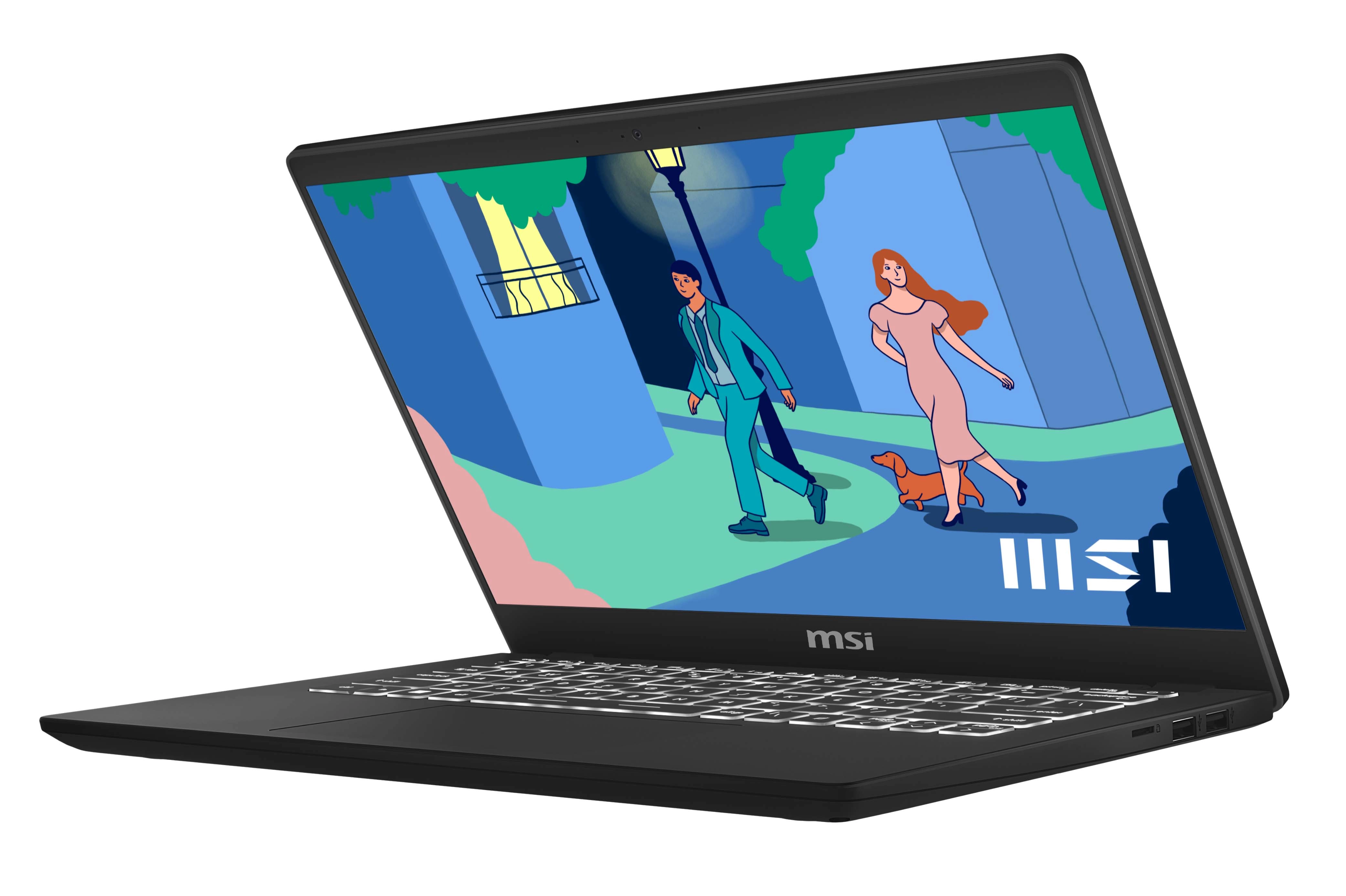 Laptop MSI Modern 14 C7M-294PL 14" R5 7430U 16GB RAM 512GB Dysk Win11 Czarny