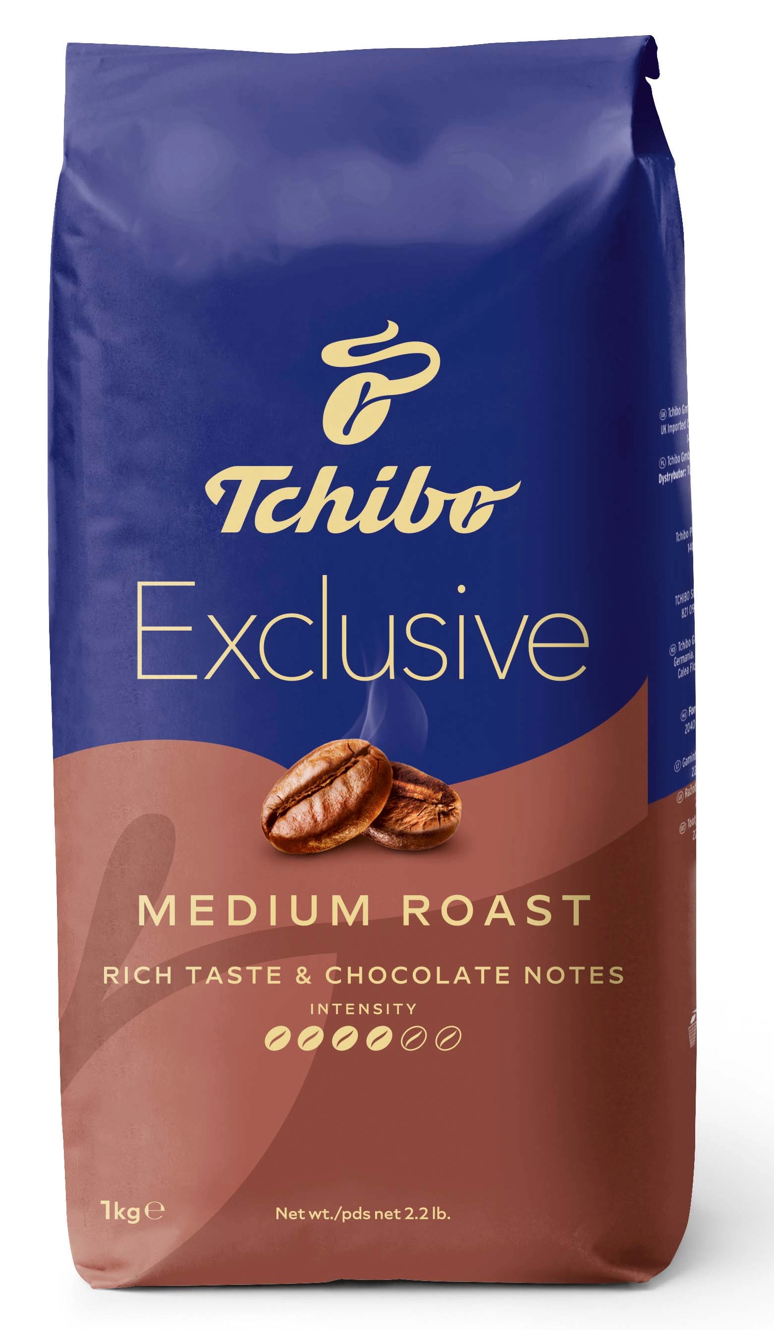 Kawa ziarnista Tchibo Exclusive 1kg