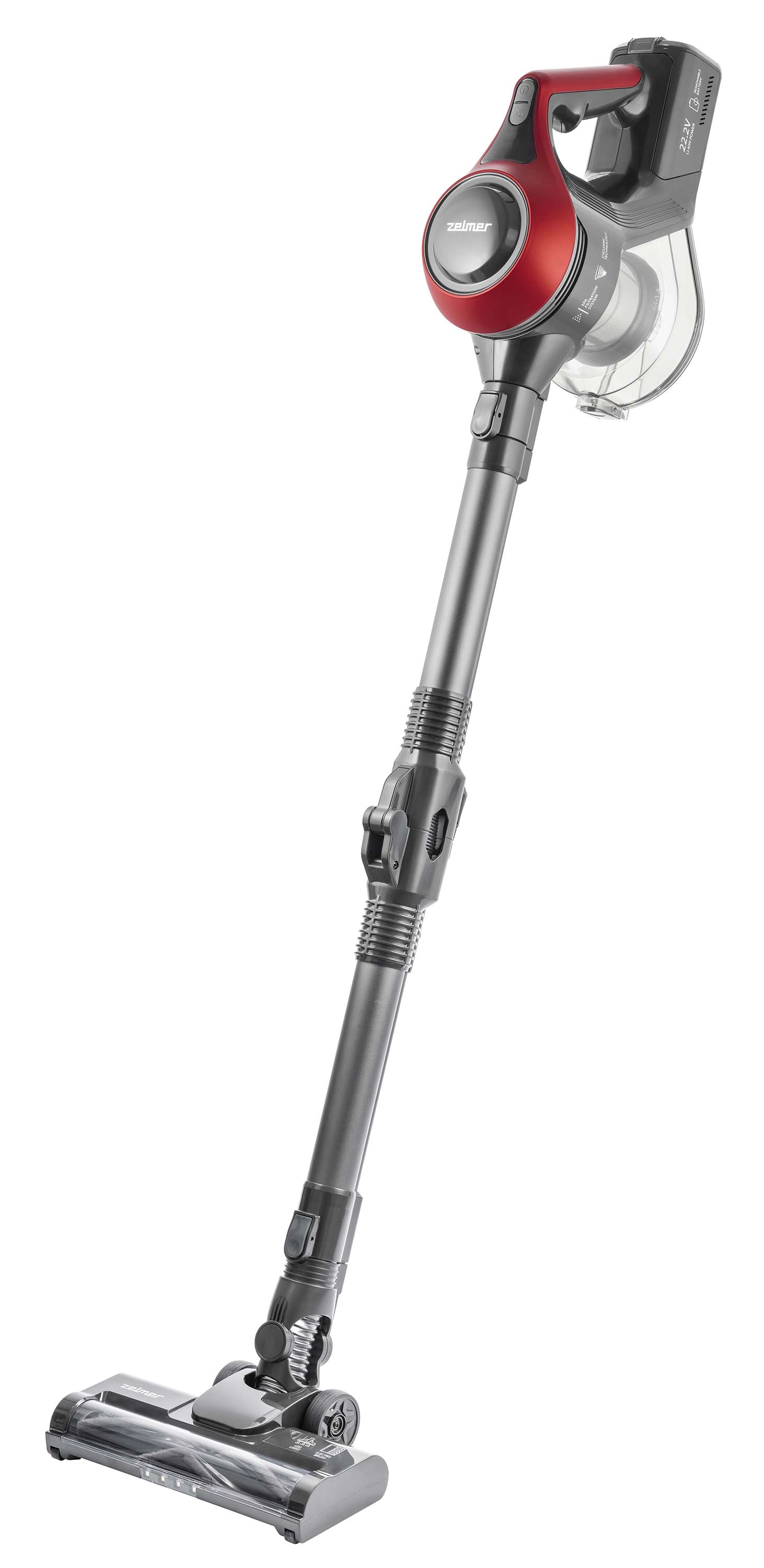 Odkurzacz bezprzewodowy Zelmer Piotr ZSVC511DF 40min Wymienny akumulator