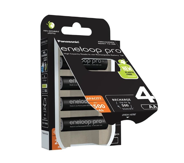 Panasonic Eneloop Pro AA 2500mAh 4szt.