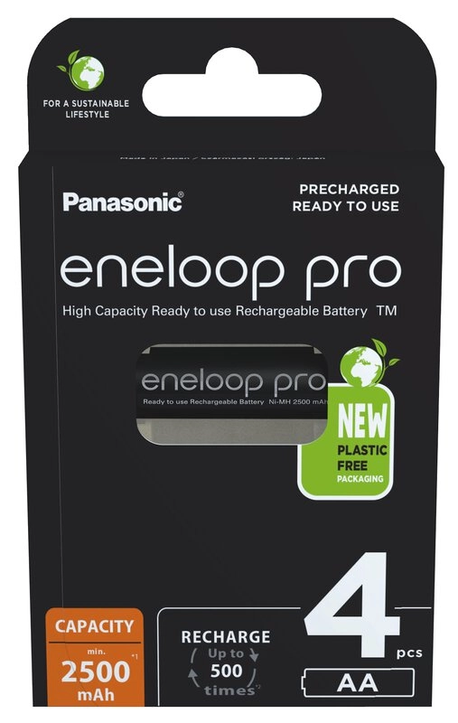 Akumulator Panasonic Eneloop Pro AA 2500mAh 4szt.
