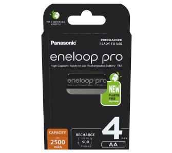 Akumulator Panasonic Eneloop Pro AA 2500mAh 4szt.