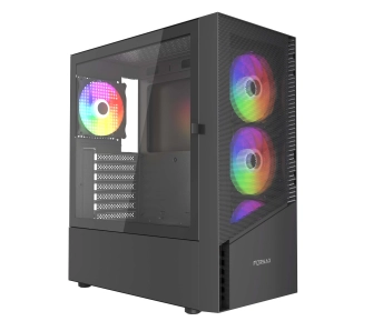 Obudowa Gembird Fornax 4300 ARGB Czarny