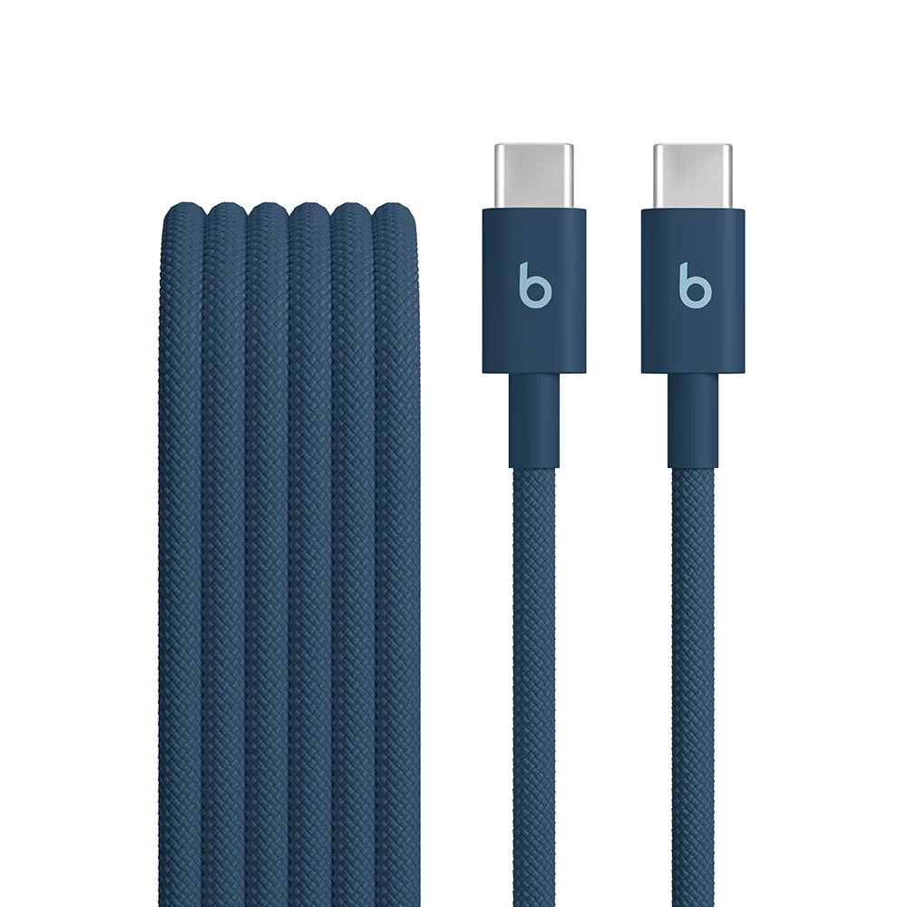 Kabel Beats Woven USB-C do USB-C 1,5m Niebieski