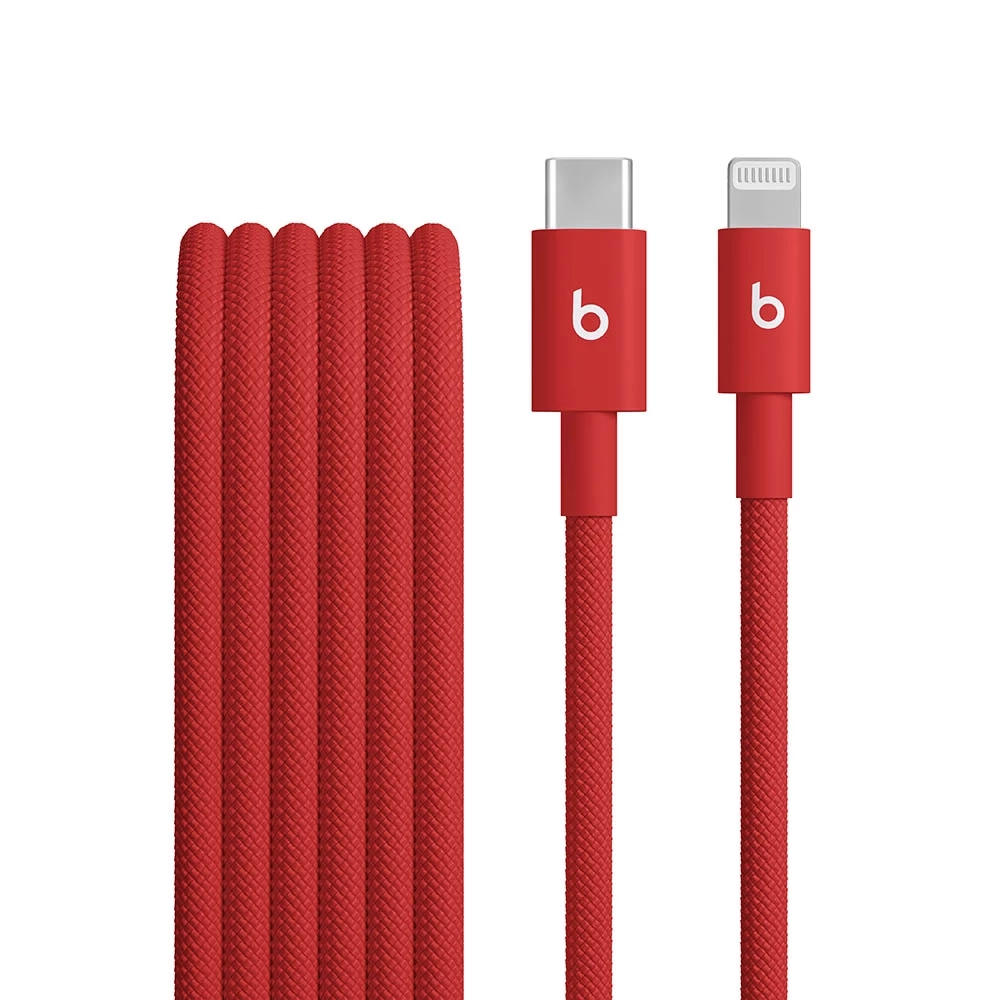 Kabel Beats Woven USB-C do Lightning 1,5m Czerwony