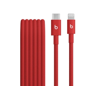 Kabel Beats Woven USB-C do Lightning 1,5m Czerwony