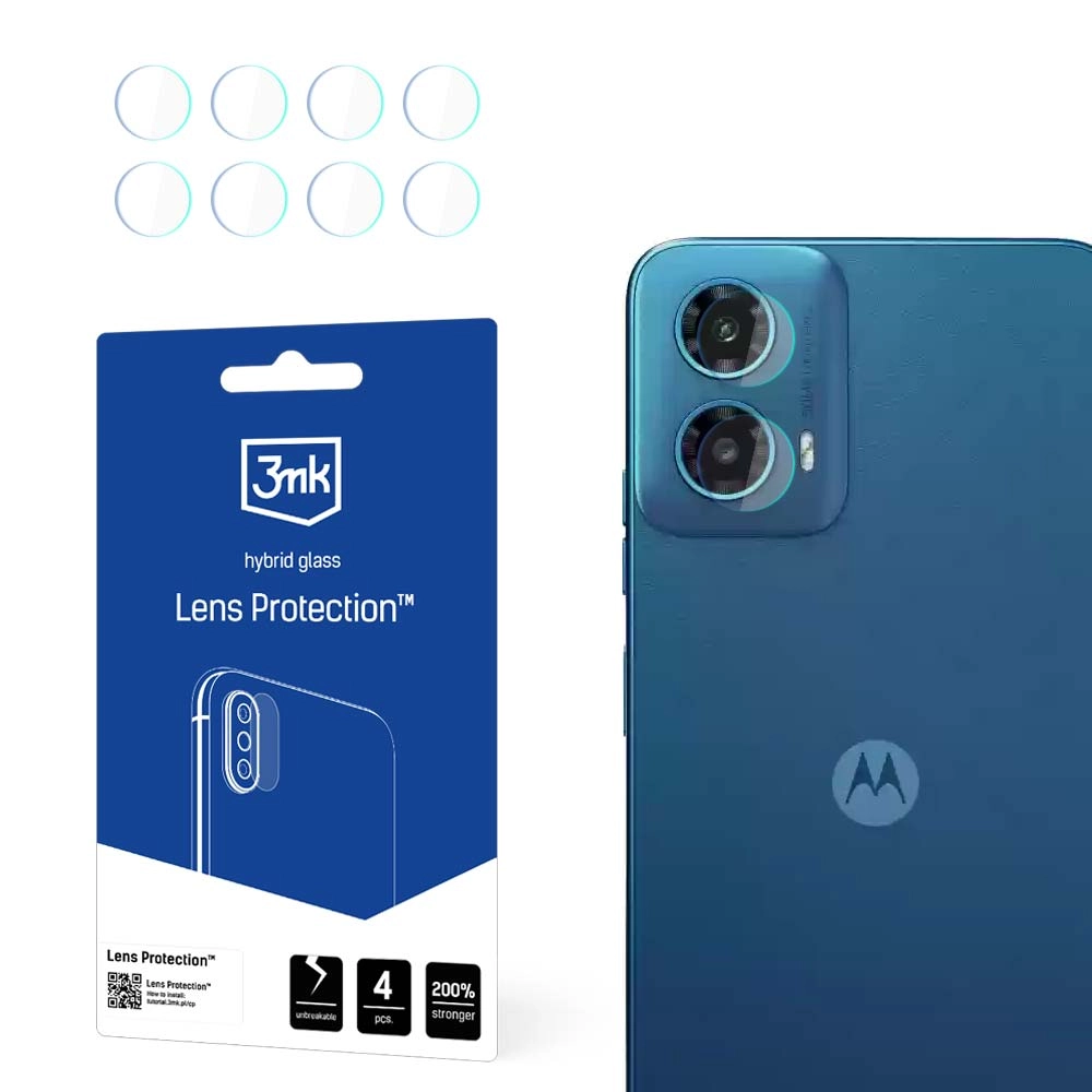 Szkło hybrydowe 3mk Lens Protection do Motorola Moto G34 5G