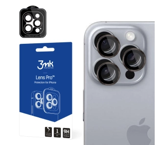 Szkło hartowane 3mk Lens Protection Pro do iPhone 16 Pro/Pro Max