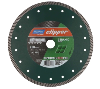 Tarcza diamentowa Norton Clipper Extreme Ceramic Turbo 250mm