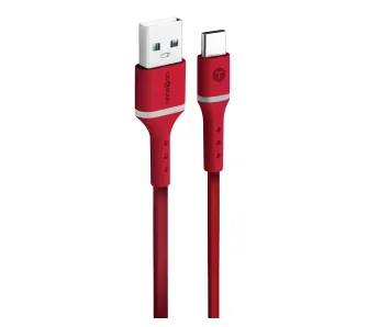 Kabel Reinston EK15ACC USB-A do USB-C 1,5m Czerwony