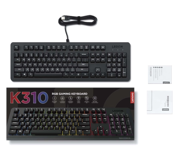Lenovo Legion K310 RGB Czarny