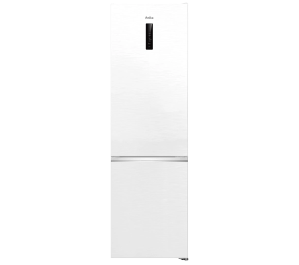 Lodówki - Amica FK3706D.2DFWiC (C) Pełny No Frost 200cm Komora świeżości Biały Inox
