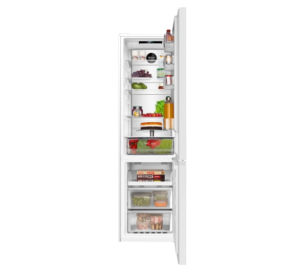 Amica FK3706D.2DFWiC (C) Pełny No Frost 200cm Komora świeżości Biały Inox - TRZECI -55%, ALBO 5-TY ZA 1ZŁ - Kup na Raty - RRSO 0%