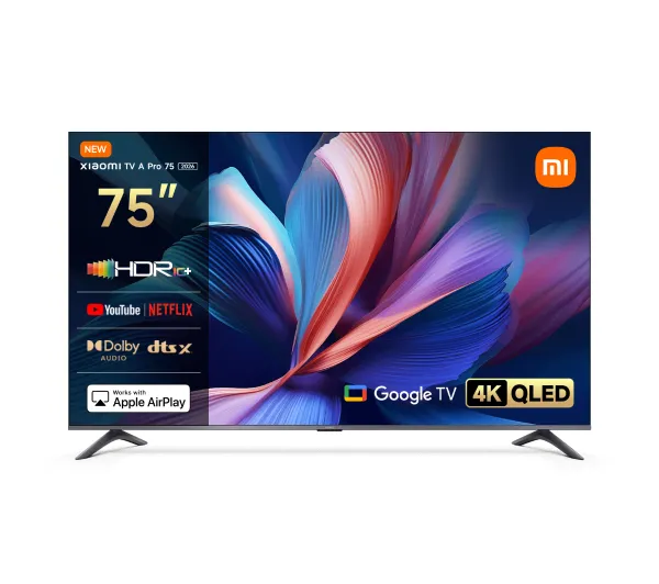 Telewizor Xiaomi A Pro 2026 QLED 75'' 4K Ultra HD Google TV