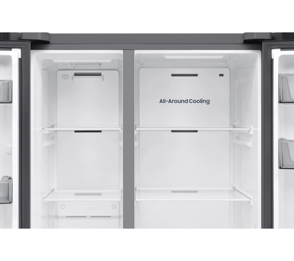 Samsung SBS RS70F65QETEO Funkcje AI Pełny No Frost 178,6cm Zdalne sterowanie Stal szczotkowana - Kup na Raty - RRSO 0%