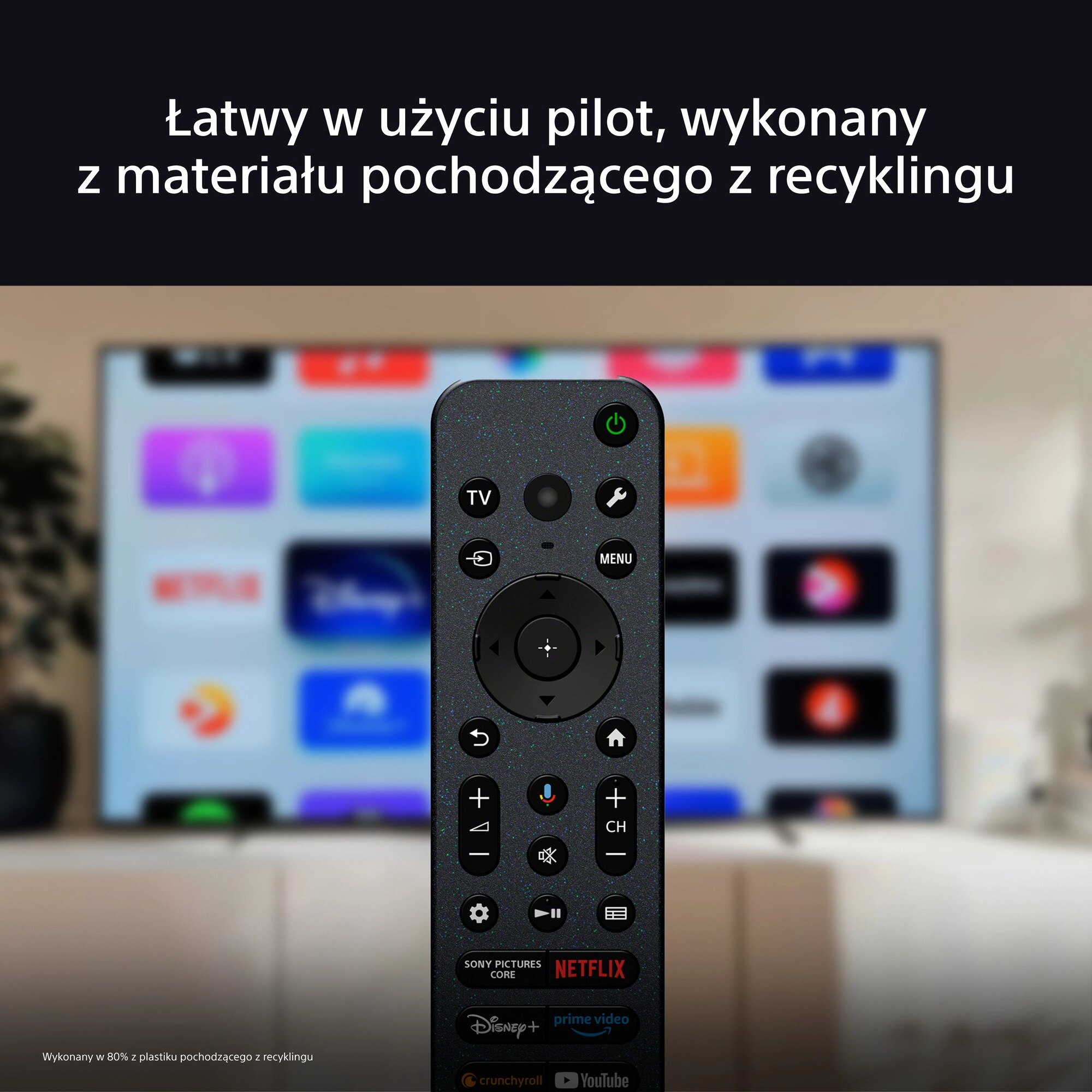 Telewizor Sony BRAVIA 5 K-65XR55 65" 4K Mini LED 120Hz Google TV Dolby Vision Dolby Atmos HDMI 2.1 DVB-T2