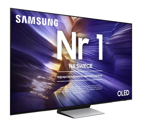 Samsung QE65S90FAT 65" OLED 4K 144Hz Tizen Dolby Atmos HDMI 2.1 DVB-T2 - Kup na Raty - RRSO 0%