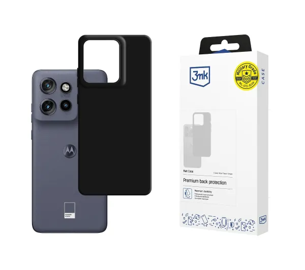 3mk Matt Case do Motorola Edge 50 Neo Czarny