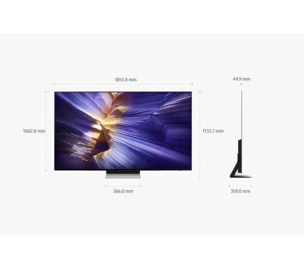 Samsung QE77S90FAE  77" OLED 4K 144Hz Vision AI Tizen Dolby Atmos HDMI 2.1 DVB-T2 - TRZECI -55%, ALBO 5-TY ZA 1ZŁ - Kup na Raty - RRSO 0%