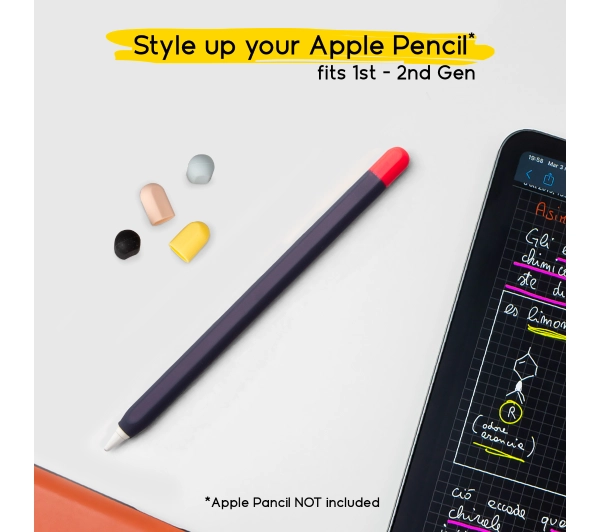 DooDroo do Apple Pencil Niebieski + 5 Nasadek