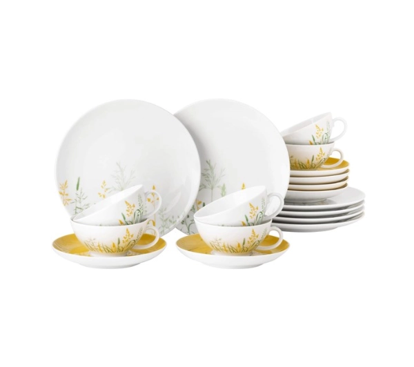 Zastawa stołowa - Seltmann Liberty Meadow Grasses Curry 18 elementów