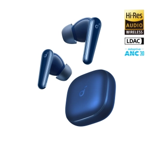 Słuchawki bezprzewodowe Soundcore Liberty 5 Dokanałowe Bluetooth 5.4 Funkcje AI Niebieski