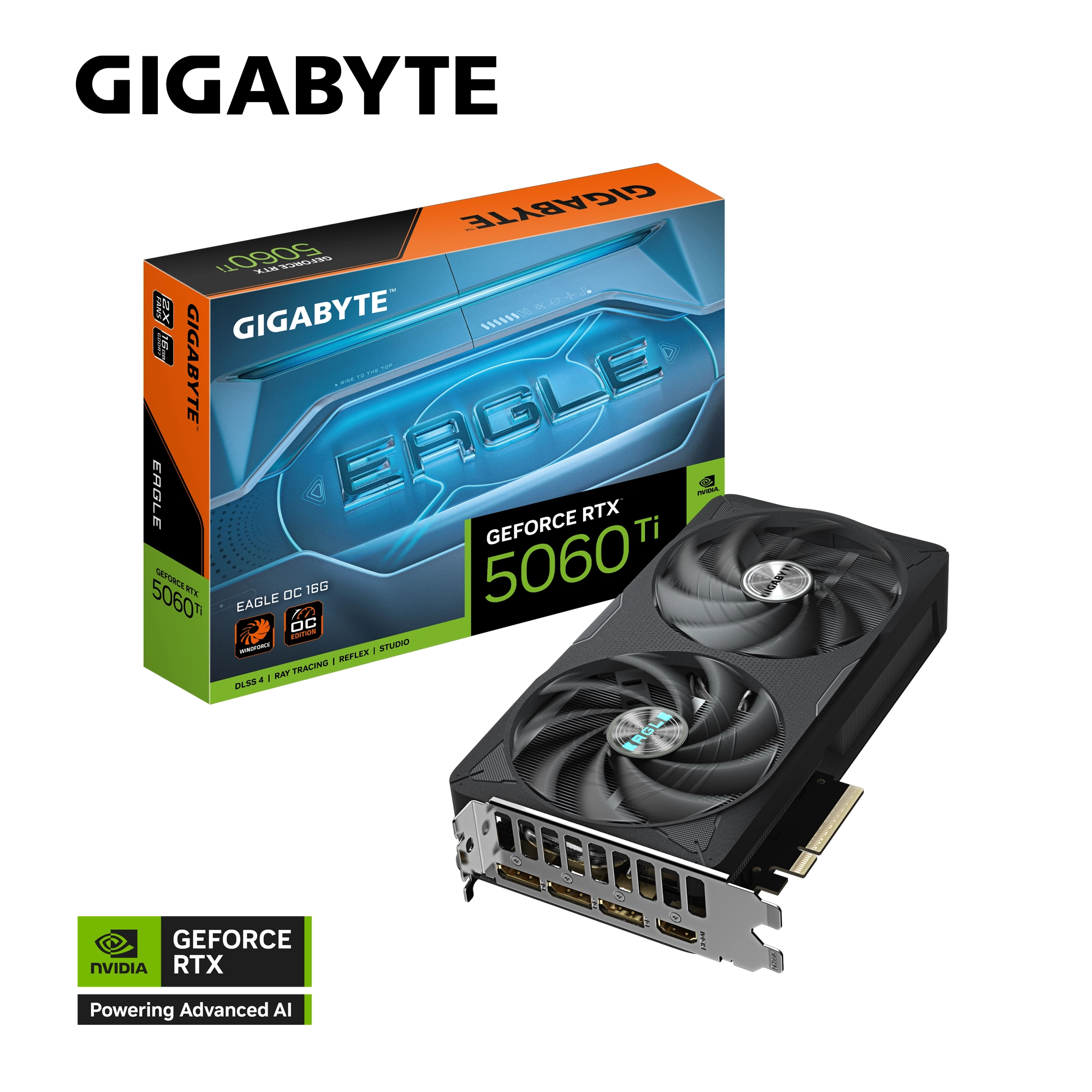 Karta graficzna Gigabyte GeForce RTX 5060 Ti Eagle OC 16GB GDDR7 128bit DLSS 4