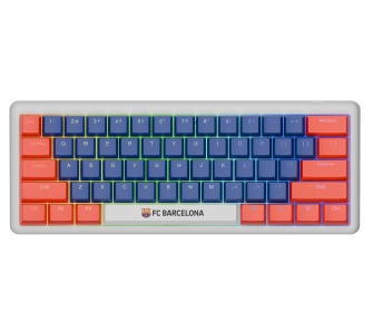 Klawiatura mechaniczna OCPC Gaming FCB KR2 Wireless 3w1 Niebiesko-czerwony