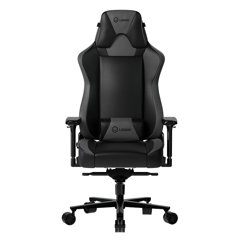 Fotel Lorgar Base 311 Gamingowy do 150kg Skóra ECO Czarno-szary