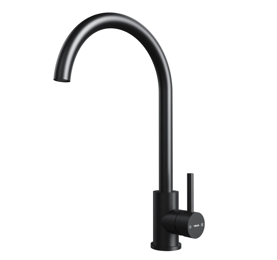 Bateria Teka UNI9310BK Czarny Stal nierdzewna