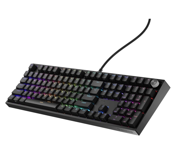Genesis Thor 404 US RGB Outemu Peach Silent Czarny