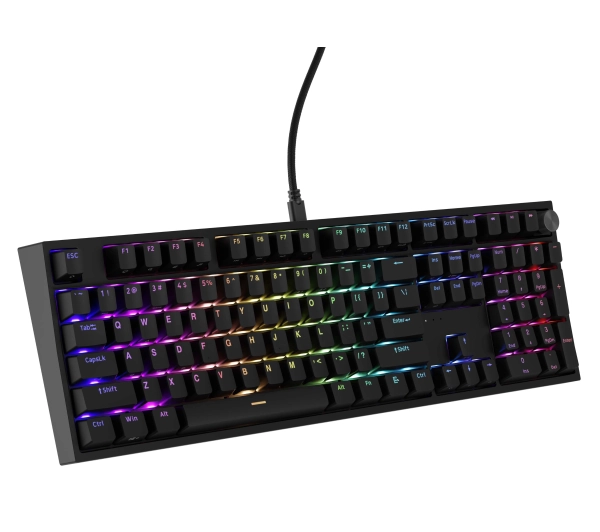 Genesis Thor 404 US RGB Outemu Peach Silent Czarny