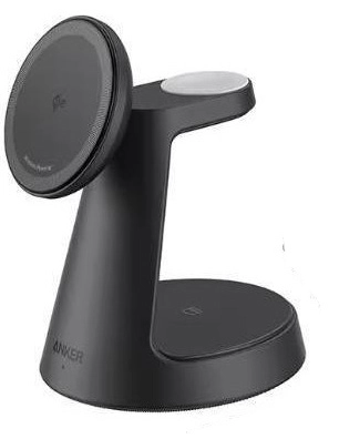 Ładowarka indukcyjna Anker 3w1 MagGo Pad Czarny