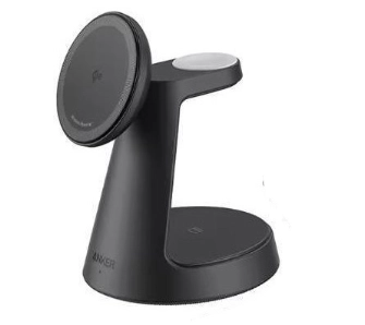 Ładowarka indukcyjna Anker 3w1 MagGo Pad Czarny