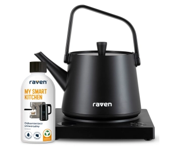 Czajnik Raven EC026 0,7l 1100W Regulacja temperatury + ECD001