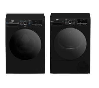 Zestaw Beko pralka b300 BM3WFT48415PBDC EnergySpin 8kg 1400obr/min + suszarka b300 BM3T48249PBDC 52,1cm 8kg