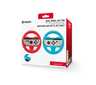Nacon Dual Wheel Set do Nintendo Switch 2 Joy-Con - Czerwony i niebieski
