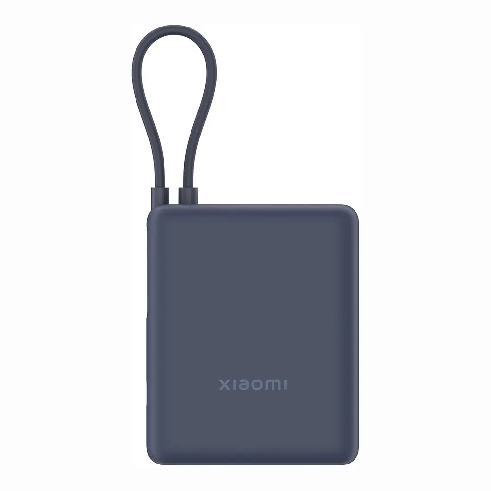 Powerbank Xiaomi PB1033MI 10000mAh 33W Wbudowany kable USB-C Niebieski