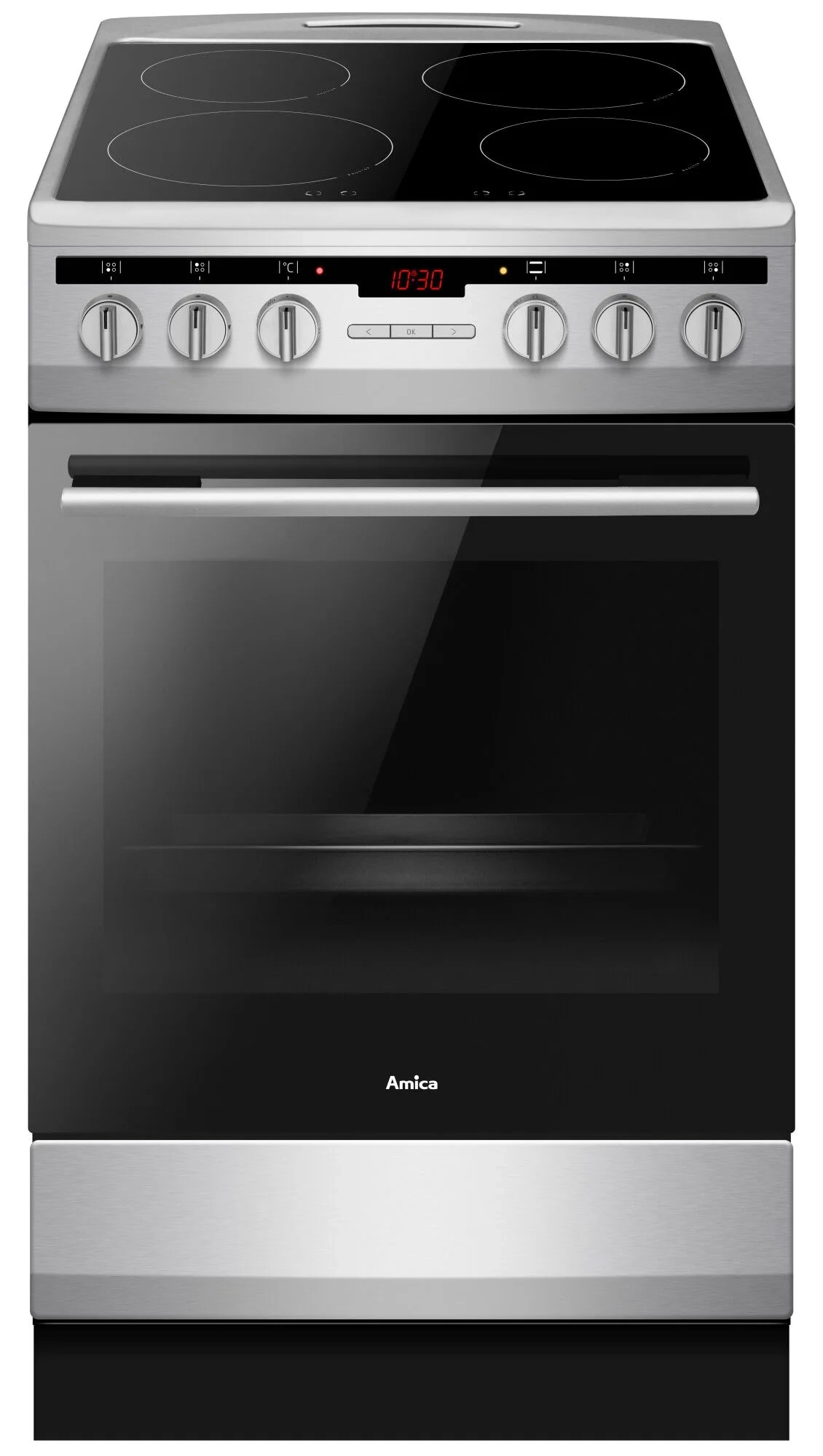 Kuchnia indukcyjna Amica 57IE3.323HTaD(Xv) Pizza Termoobieg